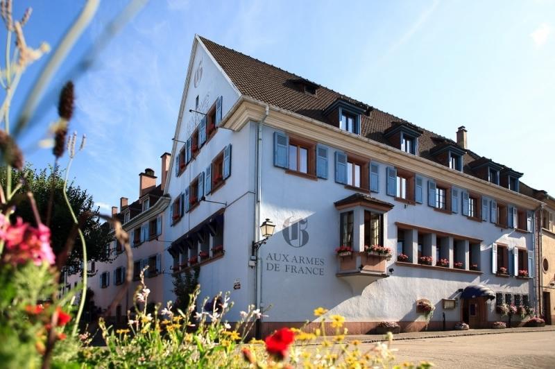 Aux Armes De France Hotel Ammerschwihr Buitenkant foto